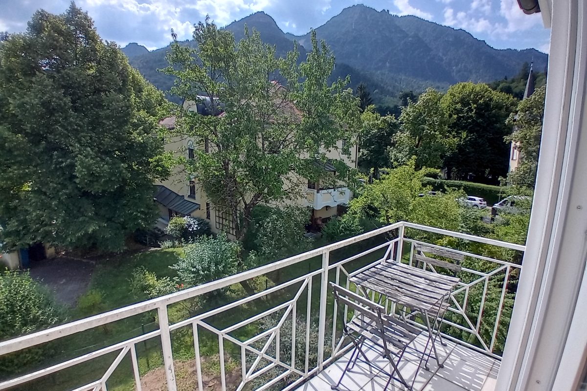 Bergblick vom kleinen Balkon